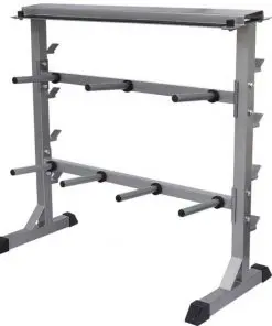 Dumbbell barbell rack