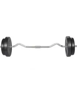 Curl Bar with Weights 30kg