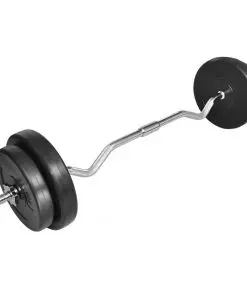 Curl Bar with Weights 30kg
