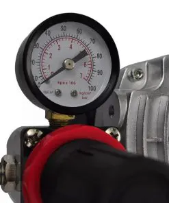 vidaXL Airbrush Compressor Set with 2 Pistols