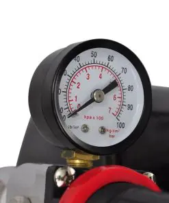 vidaXL Airbrush Compressor Set with 2 Pistols