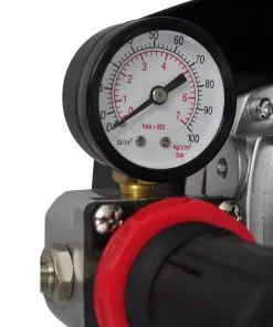 vidaXL Airbrush compressor set with 3 pistols 255 x 135 x 220 mm