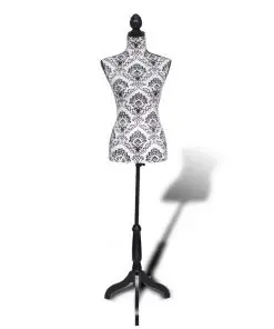 Ladies bust black white