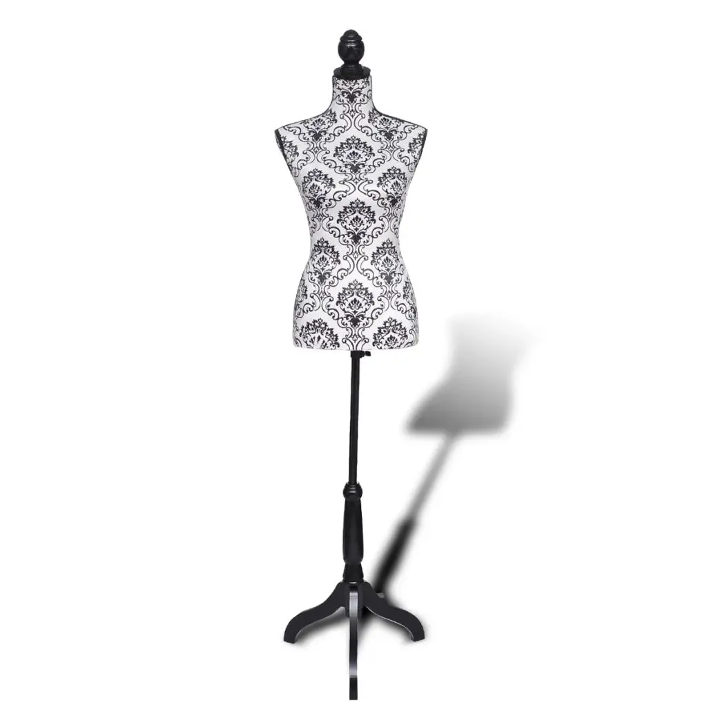 Ladies bust black white