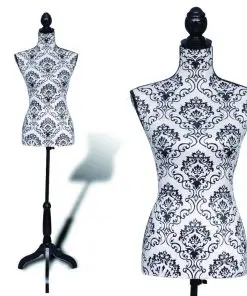 Ladies bust black white