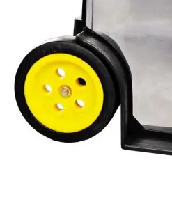 3-Part Rolling Tool Box with 2 Wheels