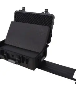 Wheel-equipped Tool/Equipment Case with Pick & Pluck