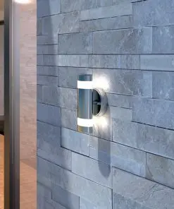 LED Wall Light Lamp Indoor & Outdoor Stainless Steel