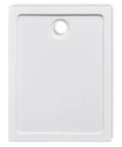 vidaXL Rectangular ABS Shower Base Tray 70 x 90 cm
