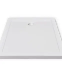 vidaXL Rectangular ABS Shower Base Tray 70 x 90 cm