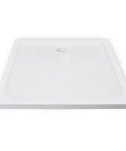 vidaXL Square ABS Shower Base Tray 90 x 90 cm