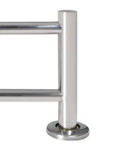 Stainless Steel Towel Rack 2 Tubes