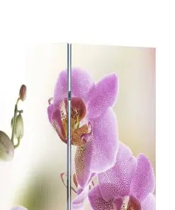 vidaXL Folding Room Divider Print 120 x 170 Flower