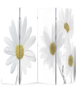 vidaXL Folding Room Divider Print 160 x 170 Flower