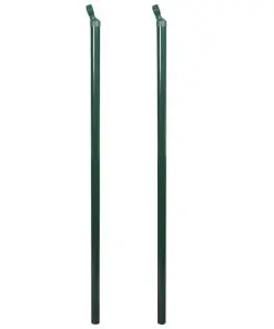 vidaXL Fence Struts 2 pcs 200 cm