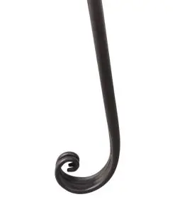 vidaXL Garden Chaise Lounge 128 cm Steel Antique Brown