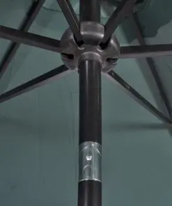 vidaXL Parasol 200 x 300 cm Green Rectangular