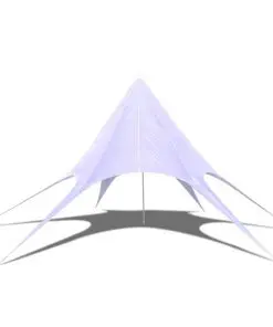 vidaXL Gazebo Hexagon Star Garden Pavilion 12m