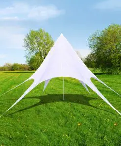 vidaXL Gazebo Hexagon Star Garden Pavilion 14m