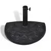 Resin Half Round Parasol Base