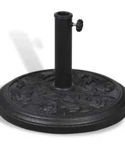 Resin Round Parasol Base