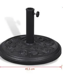 Resin Round Parasol Base