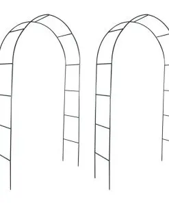 Garden Arch 2 pcs Climbing Plants