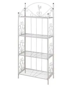Plant Rack Square White