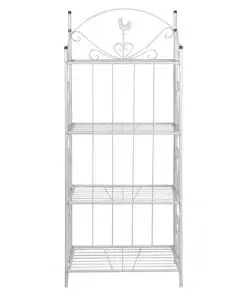 Plant Rack Square White