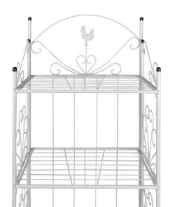 Plant Rack Square White