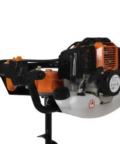 vidaXL Auger Ground Drill Orange