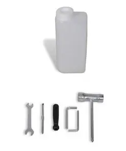 vidaXL Auger Ground Drill Orange