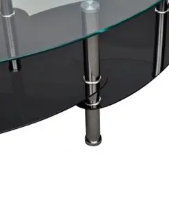 vidaXL Coffee Table with Exclusive Design Black