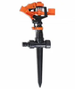 vidaXL Impulse Sprinkler Garden Watering 6 pcs