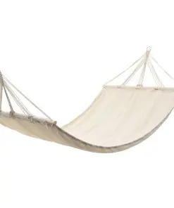 Hammock with Bar 210 x 150 cm Cream