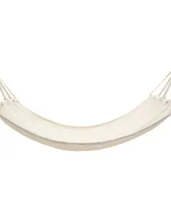 Hammock with Bar 210 x 150 cm Cream