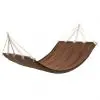 vidaXL Hammock with Bar 210 x 150 cm Brown