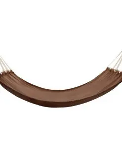 vidaXL Hammock with Bar 210 x 150 cm Brown