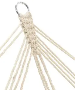 vidaXL Hammock with Bar 210 x 150 cm Brown