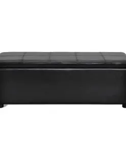 Storage Bench Black Medium Size