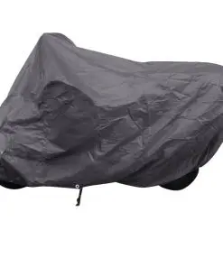 vidaXL Motorcycle Cover Grey Polyester