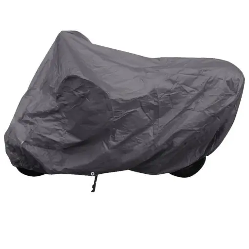 vidaXL Motorcycle Cover Grey Polyester
