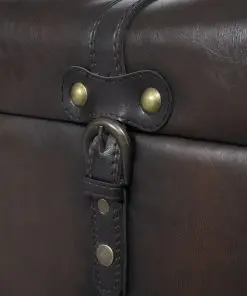 vidaXL Storage Bench Set 3 pcs Brown