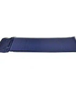 Air Mattress 6 x 66 x 200 CM Blue Pillow Inflatable