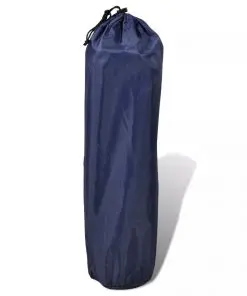 Air Mattress 6 x 66 x 200 CM Blue Pillow Inflatable