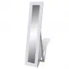 Free Standing Mirror Full Length White