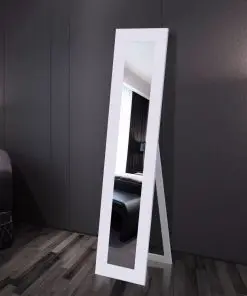 Free Standing Mirror Full Length White