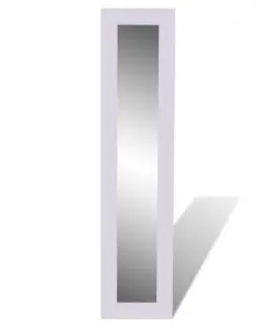 Free Standing Mirror Full Length White