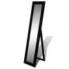 Free Standing Mirror Full Length Black