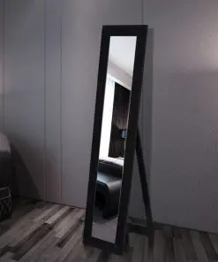 Free Standing Mirror Full Length Black